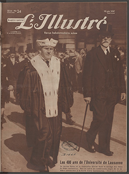 Couverture de L'Illustré, 10 juin 1937