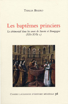 Les baptêmes princiers (couverture)